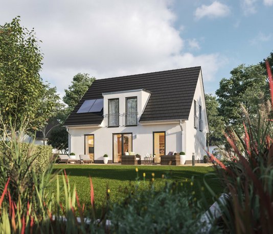 Haus kaufen in Forst Flair-134-Garten-Elegance-2 Dach mit Gaube